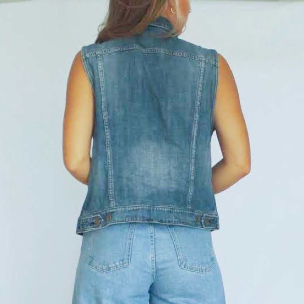 J Crew Denim Vest